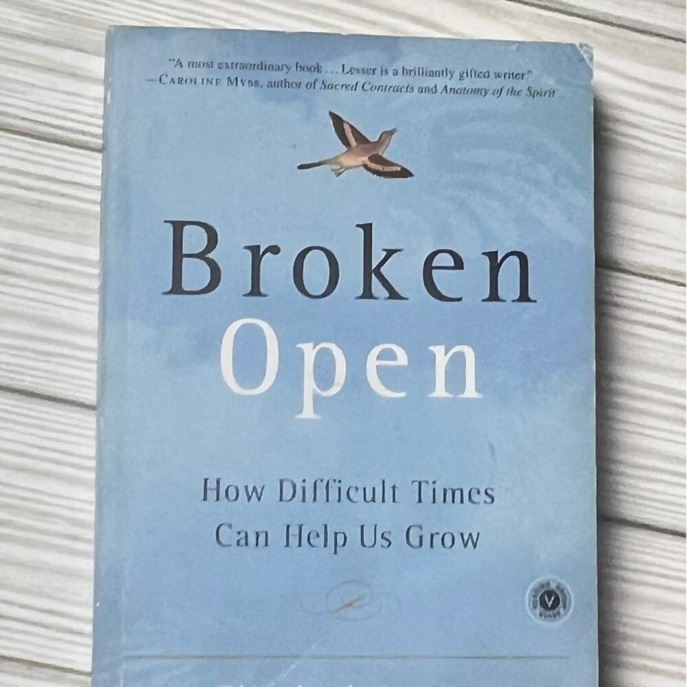 BROKEN OPEN Self Development Book Written by Elizabeth Lesser